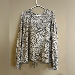 Leopard Print Top